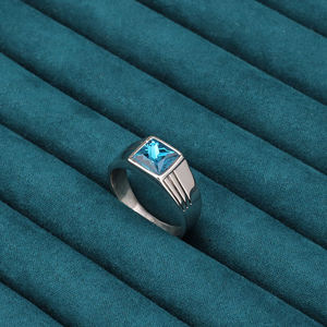 Hot Selling Stainless Steel <b>Ring</b> Unisex Fashion Casting Big Diamond <b>Ring</b> for <b>Man</b> - Product Image 5