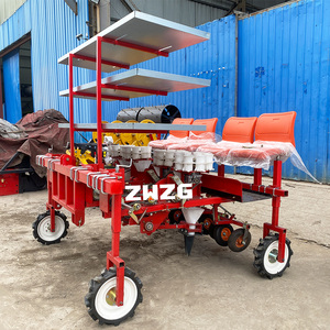 Máy cấy xơ mướp Máy cấy rau dền ăn được Máy Trồng Cây hẹ cao 6 hàng máy cấy lúa - Product Image 6