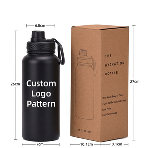 Termo de Acero Inoxidable de 1L con Logotipo Personalizado 2026, Botella de Agua de Gran Capacidad, Regalo Empresarial, para Exteriores - Product Image 1