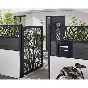 Portails, clôtures et treillis de luxe pour maisons, avec motifs de grille et petites photos, pour façades et murs composés, dernières nouveautés - Product Image 5