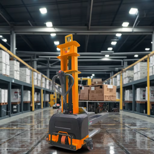 Nrt इलेक्ट्रिक ट्रक फोर्कलिफ्ट पोर्टेबल स्वचालित लिफ्ट ट्रक लोडिंग और कलाकृतियों को अनलोडिंग कलाकृतियाँ छोटे हाइड्रोलिक स्टेकर ट्रक - Product Image 1