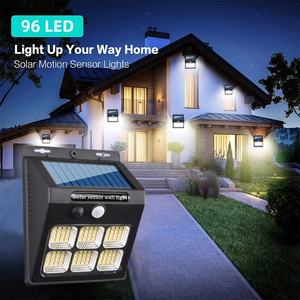 Lámpara Solar COB SMD para Exteriores, 3 Modos de Luz, Impermeable, con Sensor de Movimiento, Iluminación de Seguridad, Farola Solar LED - Product Image 5
