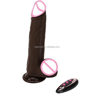 Riesiger Schwanz heißer Verkauf 10 Vibrations modi G-Punkt-Massage gerät für Frauen mit drahtloser Steuerung für <span class=keywords><strong>super</strong></span> großen Massage dildo - Product Image 1