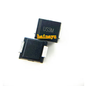 US3M SMC(DO-214AB) 3A 1000V diode de récupération à haute énergie HER308 SMD puce de composant électronique IC avec livraison unique. - Product Image 1