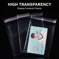 Sacs en cellophane refermables imprimés sur mesure, sacs en plastique OPP autocollants, sacs d'emballage pour étuis de téléphone portable, cadeaux