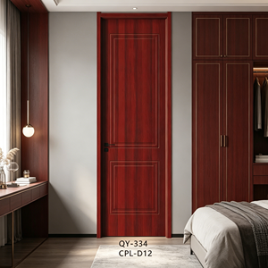 Porte intérieure en MDF style hôtel de luxe, finition mate CPL premium, portes en bois pour séjour de luxe - Product Image 2