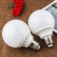 Ampoule LED Globale Design Lotus E27 Culot à Vis 3 Couleurs G60 G80 G95 Lumière 5W 7W 12W Couverture Blanc Lait Boule Bulle