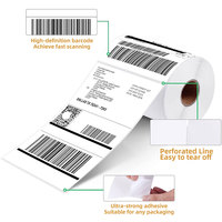 Feuille autocollante A4 pour imprimante, 100 feuilles par sac, impression à jet d'encre, blanc mat, étiquette autocollante, bon marché