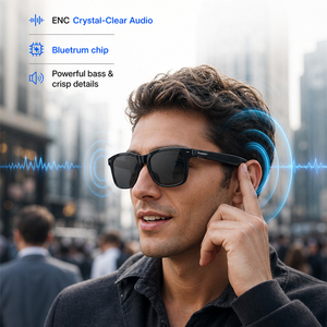 Lunettes Intelligentes IA 2026 avec Traduction en Temps Réel (165 Langues), Assistant Vocal et <span class=keywords><strong>Audio</strong></span> Sans Fil pour Voyages d'Affaires - Product Image 4