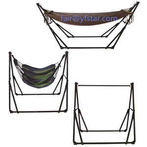 Hamacas Plegables Ligeras y Portátiles para Jardín, Camping, Interiores y Exteriores, con Soporte de Metal - Product Image 1