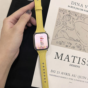 สายนาฬิกาหนังแท้ลายลิ้นจี่สี <span class=keywords><strong>Starlight</strong></span> สำหรับ <span class=keywords><strong>S8</strong></span>รุ่น S7 - Product Image 5