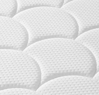 Matelas compressé sous vide peu encombrant, format King, Queen, Twin, Full, matelas hybride à ressorts ensachés pour mobilier de chambre