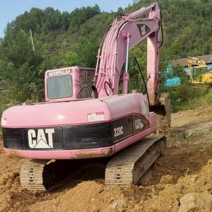 Excavatrices Caterpillar 320 d'occasion de haute qualité CE, excavatrices sur chenilles de 20 tonnes d'occasion, accessoire de pince, marteau hydraulique - Product Image 5