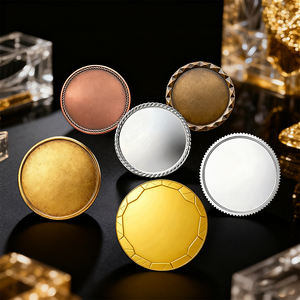 ओम कस्टम खाली स्वर्ण रजत कांस्य सिक्का आधार पदक टेम्पलेट को उत्कीर्णन के लिए पदक तालिका टोकन फैक्टरी मुक्त डिजाइन प्रारूप - Product Image 5