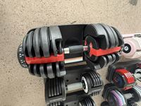 Haltères réglables en acier pour fitness, 90 lb, système de poids, ensembles d'haltères de gym, vente en gros, personnalisables en usine, les moins chers