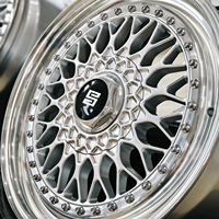 Nouvelles jantes en alliage forgé de qualité supérieure, 2 pièces, 18-24 pouces, 5x112 5x114.3, chrome, jantes à rebord profond pour Audi A4 A6 Mercedes C E