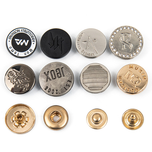 Botón a Presión de Metal Personalizado con Logotipo, de 4 Partes, de 15 mm, para Ropa - Product Image 2