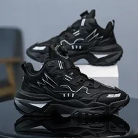 Chaussures de course d'été 2026 pour hommes à lacets, légères, respirantes, antidérapantes, décontractées, pour la gym et l'entraînement