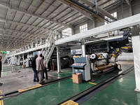 Ligne de production de boîtes en carton ondulé 3 plis, 5 plis, 7 plis, machine à onduler automatique