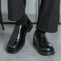 Hochwertige Designer-Herren-Formelle Slipper aus PU-Leder, Atmungsaktive Hochzeitsschuhe, Langlebige Alltags- und Fahrschuhe