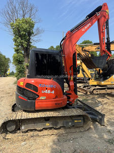 รถขุดขนาดเล็ก Kubota ของแท้ใช้ในฟาร์มจากญี่ปุ่น U48ตีนตะขาบ - Product Image 4