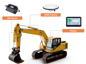 저렴한 가격 자동 굴삭기 EasyNav EMG100 사용하기 쉬운 원격 제어 시스템 세트 굴삭기 센서 CHC TX63 TX73 - Product Image 3