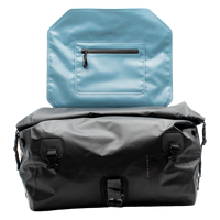 Sac de voyage pour moto 40L en PVC imperméable et résistant pour les voyages en plein air multifonction