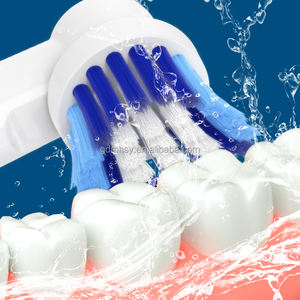 Têtes de brosse à dents électrique, accessoire de nettoyage double, vente en gros, usine, - Product Image 6