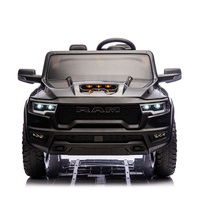Voiture électrique pour enfants sous licence RAM 1500 RHO Super Truck, 2 places, 4 roues, batterie 24V, pour que les enfants conduisent