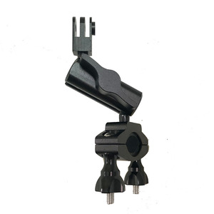 Adjustable12-38mm giratorio de aluminio para manillar de bicicleta, montaje de poste de esquí para <span class=keywords><strong>Go</strong></span> <span class=keywords><strong>Pro</strong></span> He ro 7 6 <span class=keywords><strong>5</strong></span> 4 3 + 3 Osmo Action, novedad de 360 - Product Image 4