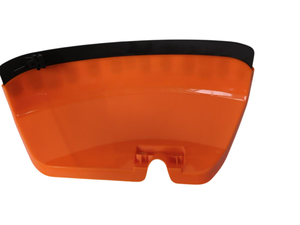 แผ่นกันหญ้าขนาดใหญ่คุณภาพสูงสีส้ม <span class=keywords><strong>UM</strong></span> พร้อมแผ่นโลหะ อุปกรณ์ทำสวน อะไหล่เครื่องตัดหญ้า BC430 BC520 - Product Image 5