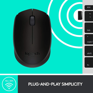 <span class=keywords><strong>Logitech</strong></span> <span class=keywords><strong>เมาส์</strong></span><span class=keywords><strong>ไร้</strong></span><span class=keywords><strong>สาย</strong></span> <span class=keywords><strong>M171</strong></span> 2.4กิกะเฮิร์ตซ์, <span class=keywords><strong>เมาส์</strong></span><span class=keywords><strong>ไร้</strong></span><span class=keywords><strong>สาย</strong></span>สำหรับเล่นเกม USB สำหรับแล็ปท็อปพีซี - Product Image 5
