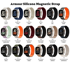 Nuovo <span class=keywords><strong>cinturino</strong></span> in Silicone magnetico in gomma sportiva per <span class=keywords><strong>Apple</strong></span> <span class=keywords><strong>Watch</strong></span> serie 10 <span class=keywords><strong>cinturino</strong></span> 9 8 <span class=keywords><strong>7</strong></span> <span class=keywords><strong>cinturino</strong></span> - Product Image 6