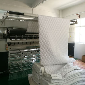 Needle Punched Nonwovens Automobile <strong>Upholstery</strong> Diamond Stitch <strong>Fabric</strong> <strong>Quilted</strong> <strong>Upholstery</strong> Sponge <strong>Quilted</strong> Cloth for Car Seat - Product Image 2