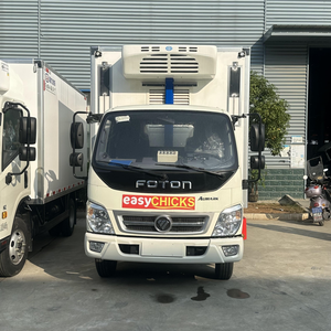 Camión Refrigerado Foton de 5 Toneladas para Transporte de Pollos, Nuevo, en Venta, con Combustible Diésel, para Pollitos de un Día - Product Image 3
