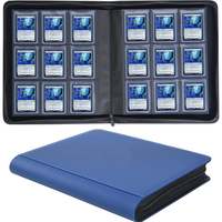 Classeur 9 Poches en Cuir PU Yu-Gi-Oh pour Cartes à Collectionner Premium (TCG) Pokémon, Classeur Toploader