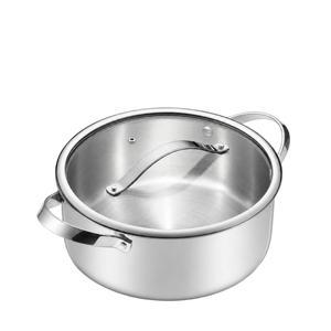 Food Grade Stainless Steel Kitchen Cookware <b>Set</b>, Fully Clad Oem Odm Factory Satin Pots and <b>Pans</b> Tc02 Stainless Steel Kitchen - Product Image 5