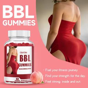 BBL Booty Gummies Men Herbal Extracts High-Protein Organic <b>Enhance</b> Curvy Bigger <b>Butt</b> Fast Growth Firm Lift Berry Fruit - Product Image 5