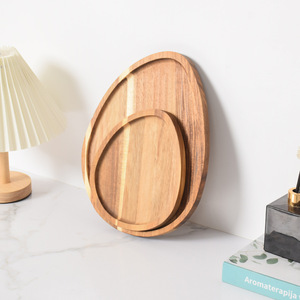 Solid wood small <b>tray</b>, walnut wood irregular shaped nut and snack <b>tray</b>, <b>dinner</b> plate, wooden tableware plate, wooden <b>tray</b> - Product Image 1