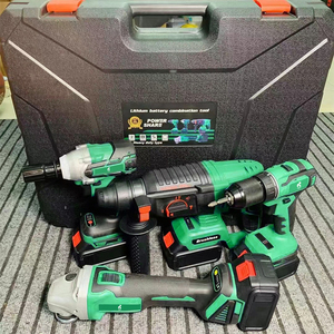 Juego de Herramientas de Taladro Eléctrico de 21 V de Fábrica, Taladro Inalámbrico Portátil sin Escobillas de 18 V con Batería de Litio CHA-20A - Product Image 4