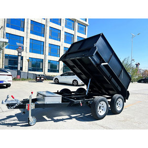 Thủy lực <span class=keywords><strong>Dump</strong></span> Trailer, lồng <span class=keywords><strong>Dump</strong></span> Trailer, đôi trục lồng Trailer, 8*5 10*5 <span class=keywords><strong>Dump</strong></span> Trailer - Product Image 2