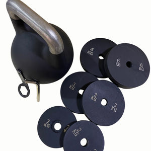 Sıcak satış toz kaplı ayarlanabilir <span class=keywords><strong>Kettlebell</strong></span> Fitness ekipmanları spor kullanımı için 32KG ayarlanabilir dökme çelik <span class=keywords><strong>Kettlebell</strong></span> - Product Image 1