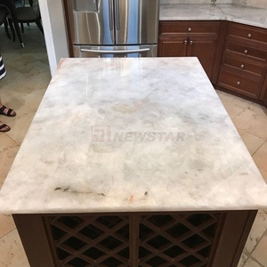 Newstar quarzit kwartsiet Hot Bán sang trọng Brazil cristallo Trắng quartzite tấm cho nhà bếp và Vanity bàn - Product Image 4