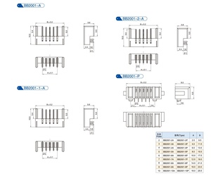 ขั้วต่อแบตเตอรี่ล็อคประตูอัจฉริยะ แบบ 5 ขา ระยะห่าง 2.0 มม. สำหรับอุปกรณ์ดูดฝุ่นทางการแพทย์ - Product Image 3