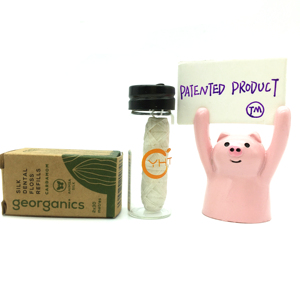 Hilo Dental Biodegradable de Maíz con Sabor a Menta, Función de Limpieza Dental y Botella de Vidrio con Logotipo Personalizado, Venta al Por Mayor - Product Image 3
