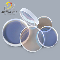 Nouvel accessoire pour tête de découpe laser à fibre de quartz, lentille de protection de soudage D28*4mm