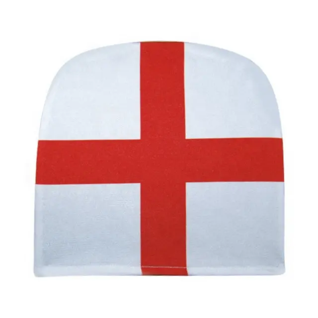 ईके 2024 इंग्लैंड कार हेड रेस्ट कवर अंग्रेजी ध्वज रंग में ऑटो कार हेडरेस्ट सॉक कवर