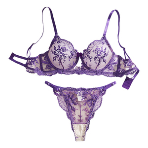Ensemble de Lingerie Sexy pour <span class=keywords><strong>Femme</strong></span> : Soutien-Gorge et Culotte Nœud Papillon Blanc – Vente en Gros - Product Image 5