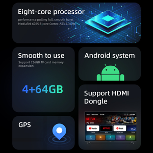 Adaptador CarPlay Android AI Box, 4GB RAM, 64GB ROM, Portátil, USB, Compatible con 4G, Android Auto, Streaming de Medios - Product Image 3