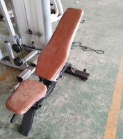 Nouveau Banc de Musculation Commercial en Métal Réglable avec Poids, pour Sit-ups et Hyperextension, Idéal pour la Musculation